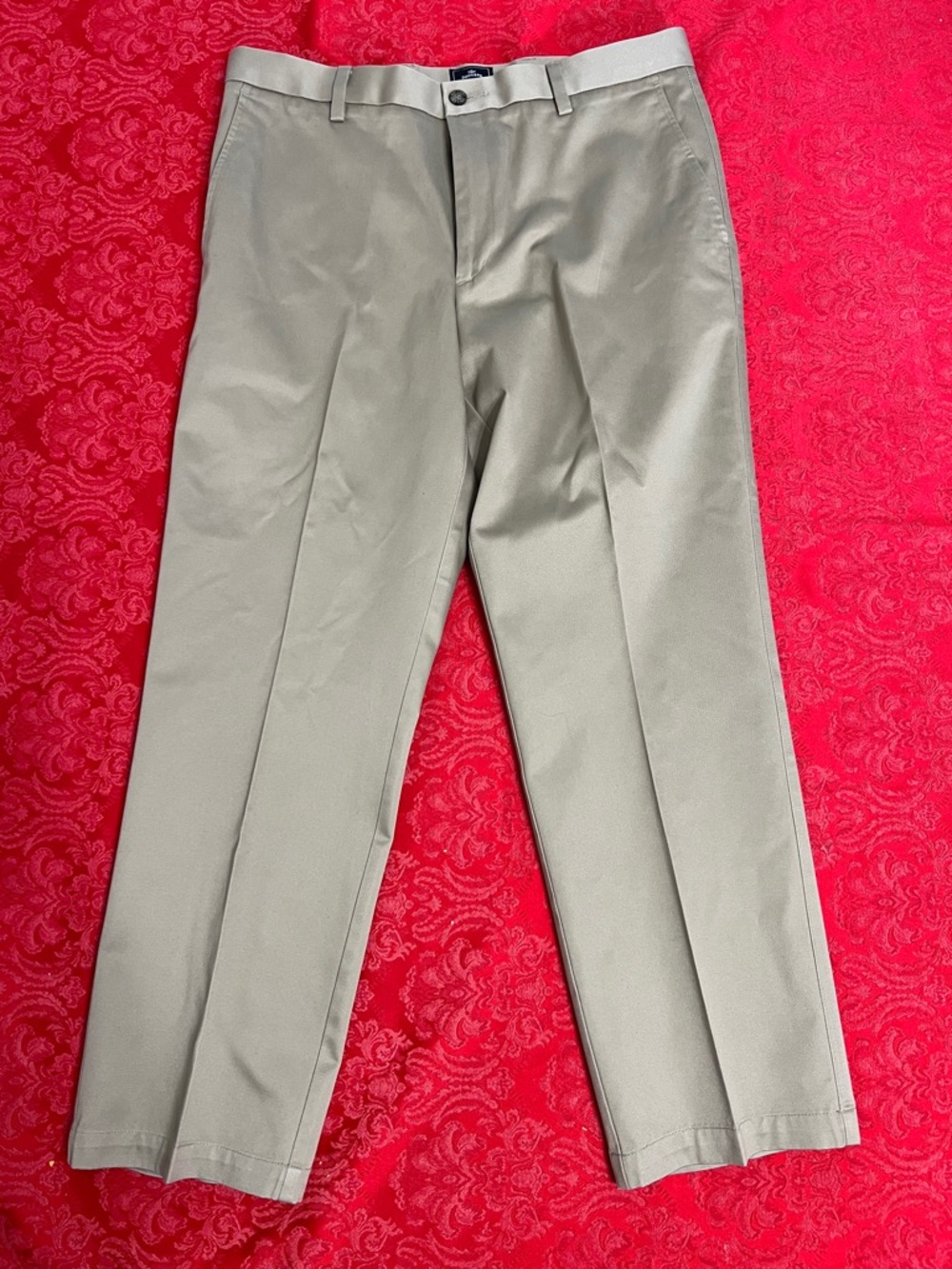 Dockers Khaki Chino Pants Men’s 36x30 Light Tan Straight Leg Dress Casual